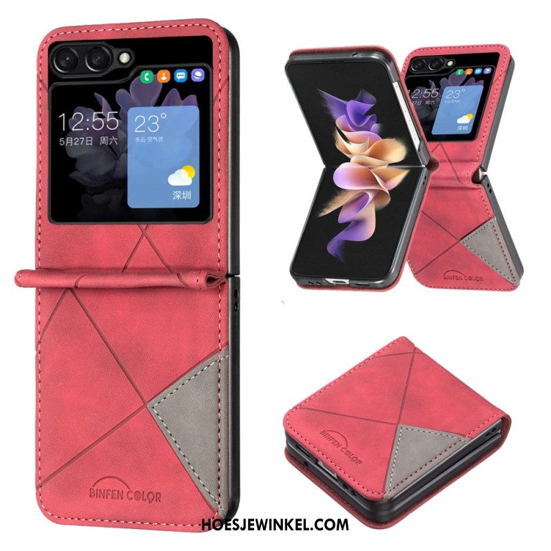 Case Hoesje Samsung Galaxy Z Flip 5 Telefoonhoesje Binfen-kleur