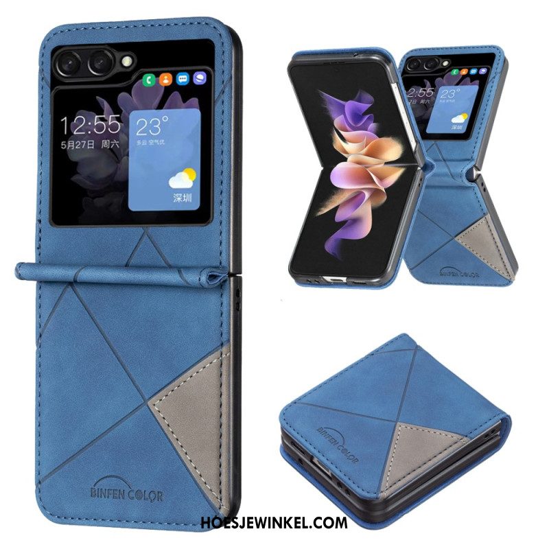 Case Hoesje Samsung Galaxy Z Flip 5 Telefoonhoesje Binfen-kleur