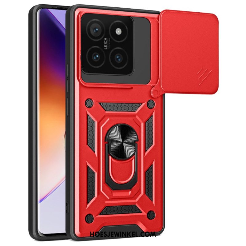 Case Hoesje Xiaomi 14t Telefoonhoesje Bescherming En Ondersteuning Voor Schuifcamera's