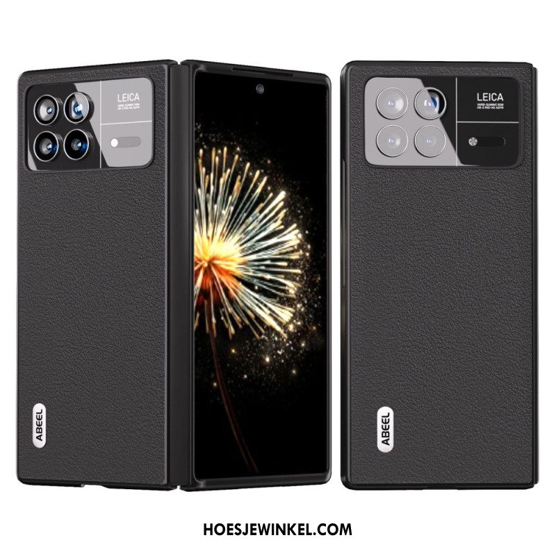 Case Hoesje Xiaomi Mix Fold 3 Telefoonhoesje Leerstijl