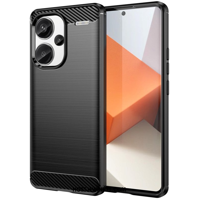 Case Hoesje Xiaomi Redmi Note 13 Pro Plus 5g Telefoonhoesje Geborstelde Koolstofvezel