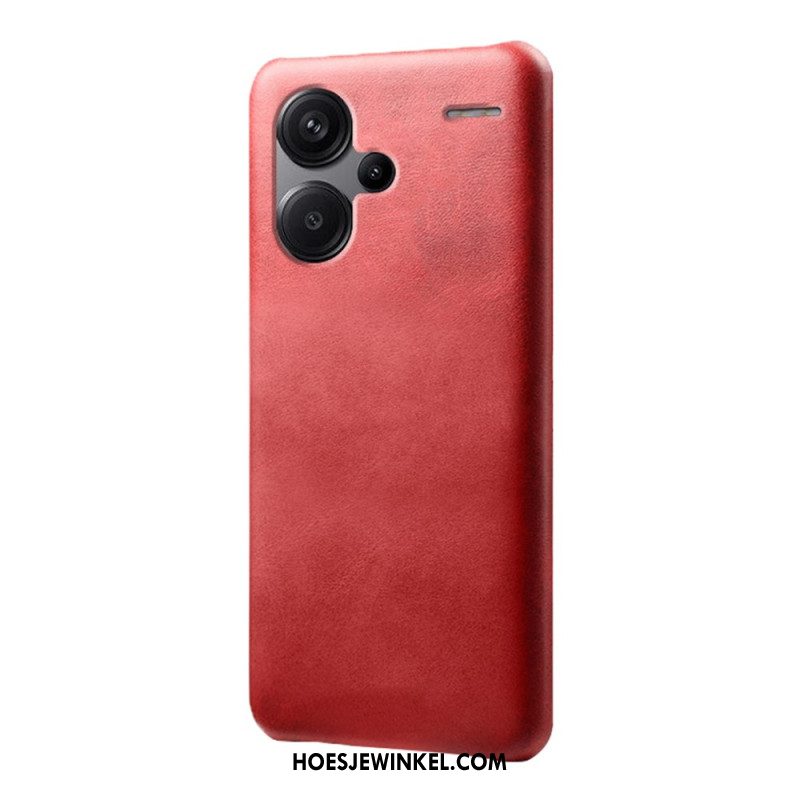 Case Hoesje Xiaomi Redmi Note 13 Pro Plus 5g Telefoonhoesje Ledereffect