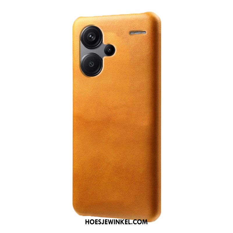 Case Hoesje Xiaomi Redmi Note 13 Pro Plus 5g Telefoonhoesje Ledereffect