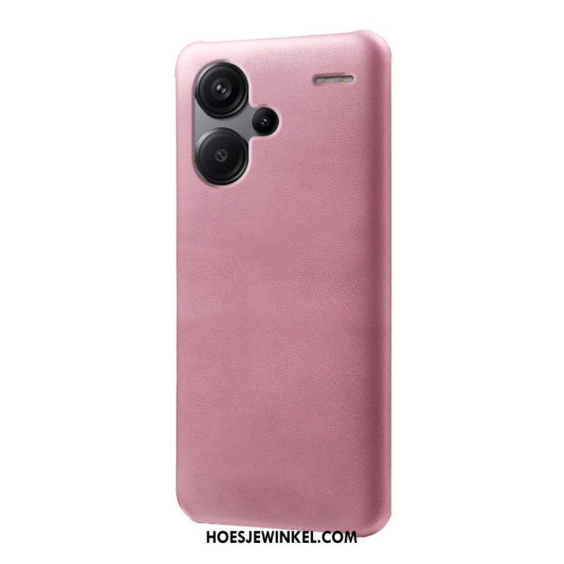 Case Hoesje Xiaomi Redmi Note 13 Pro Plus 5g Telefoonhoesje Ledereffect