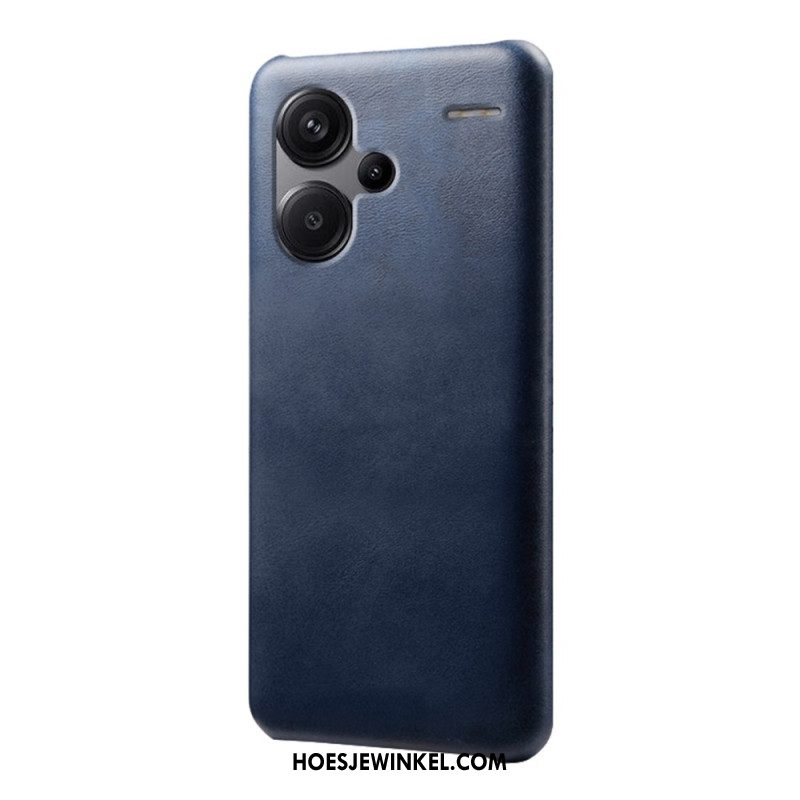 Case Hoesje Xiaomi Redmi Note 13 Pro Plus 5g Telefoonhoesje Ledereffect