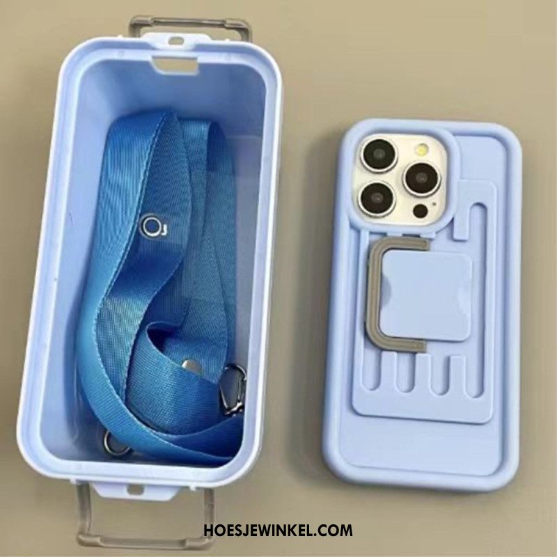 Case Hoesje iPhone 16 Pro Telefoonhoesje Met Opbergdoos Uit De Xx-serie