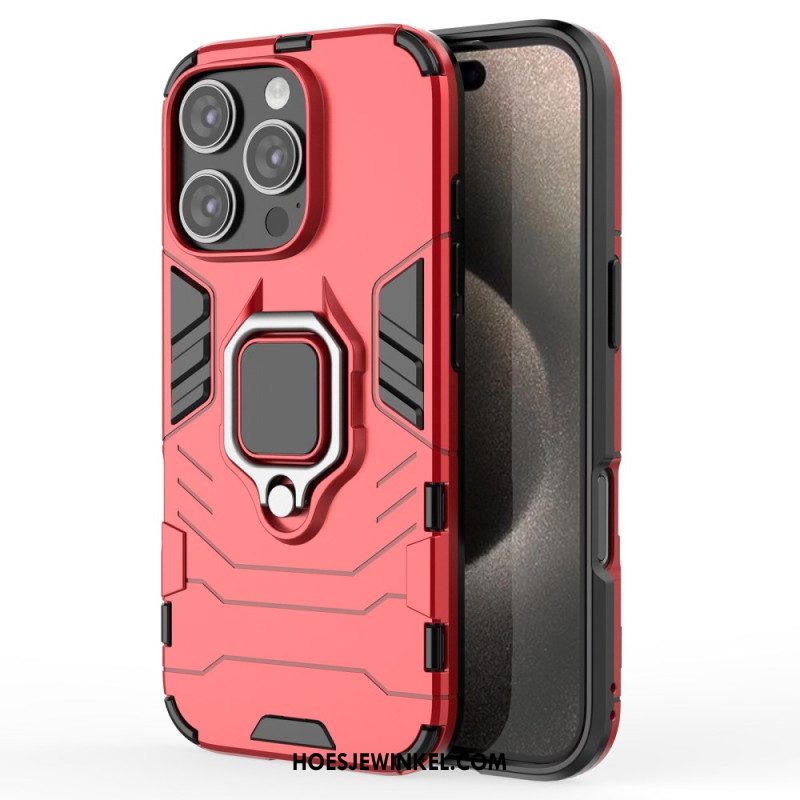 Case Hoesje iPhone 16 Pro Telefoonhoesje Ringbestendig