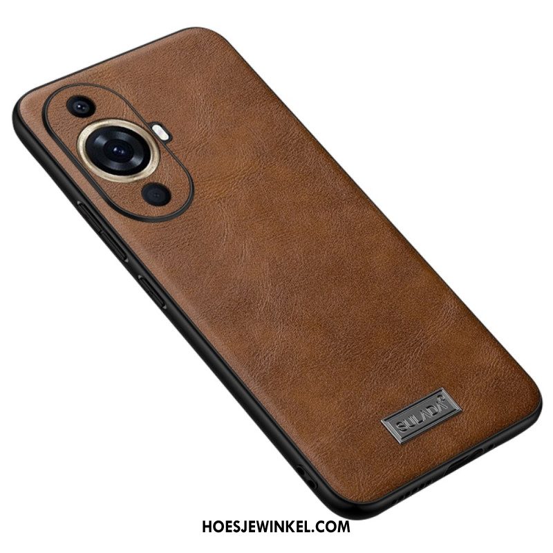 Cover Hoesje Huawei Nova 11 Pro Telefoonhoesje Kunstleer Sulada