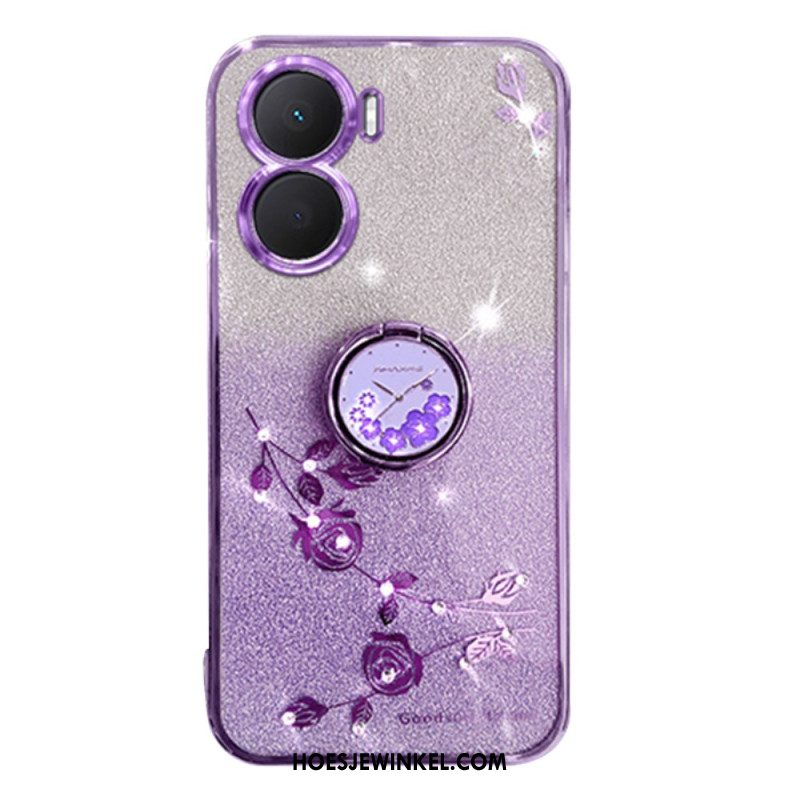 Cover Hoesje Huawei Nova 12 Se Telefoonhoesje Bloemen En Srass Steun Kadem