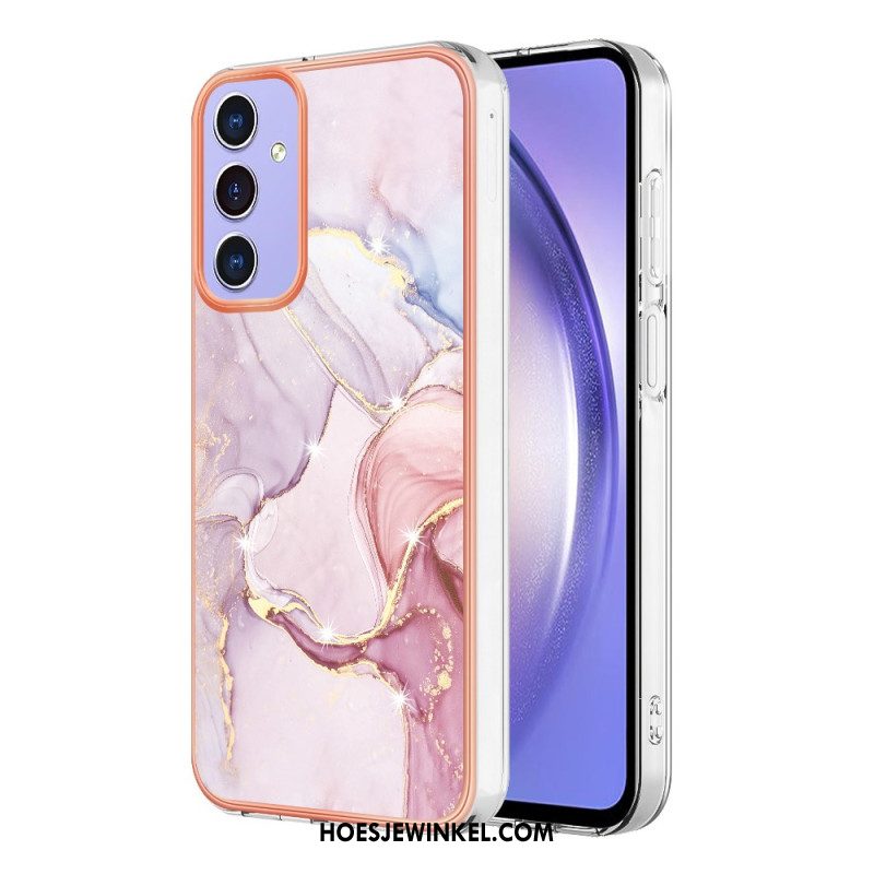 Cover Hoesje Samsung Galaxy A15 5g Telefoonhoesje Marmereffect