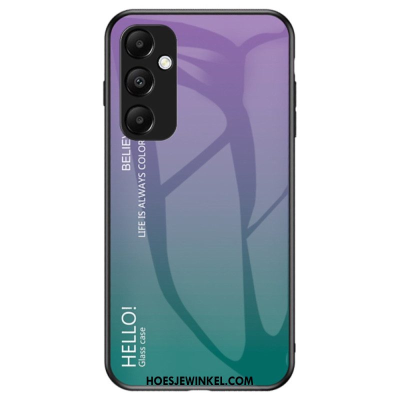 Cover Hoesje Samsung Galaxy A55 5g Telefoonhoesje Hallo Gehard Glas