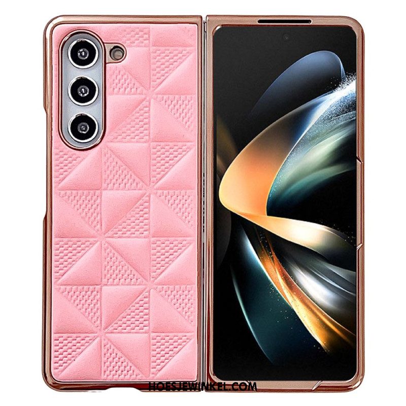 Cover Hoesje Samsung Galaxy Z Fold 6 Telefoonhoesje Gewatteerd