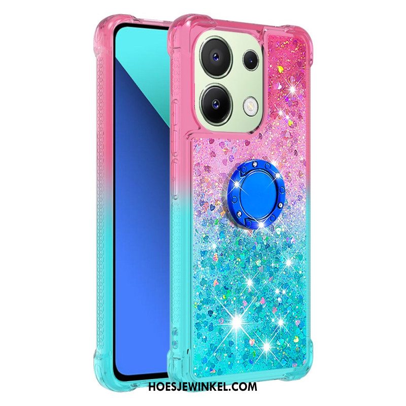 Cover Hoesje Xiaomi Redmi Note 13 4g Telefoonhoesje Glitterringhouder