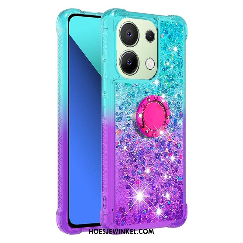 Cover Hoesje Xiaomi Redmi Note 13 4g Telefoonhoesje Glitterringhouder