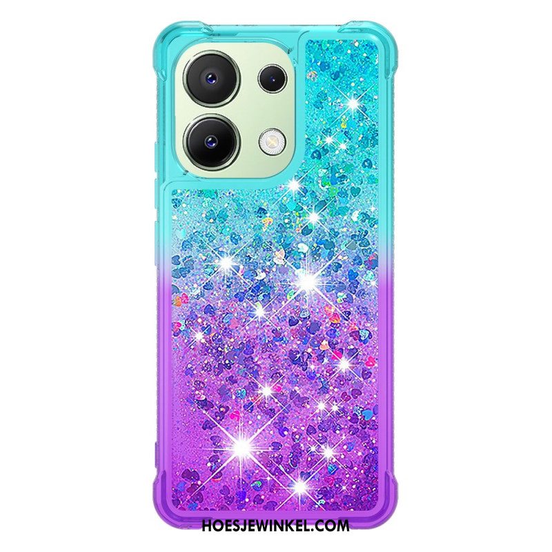 Cover Hoesje Xiaomi Redmi Note 13 4g Telefoonhoesje Glitterverloop