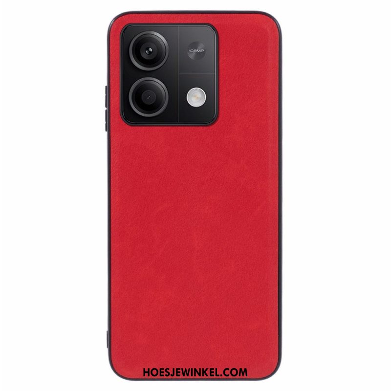 Cover Hoesje Xiaomi Redmi Note 13 4g Telefoonhoesje Retrotextuur