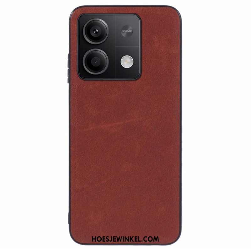 Cover Hoesje Xiaomi Redmi Note 13 4g Telefoonhoesje Retrotextuur