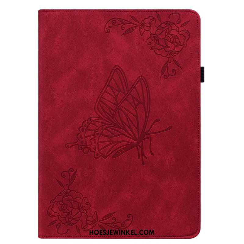 Cover Samsung Galaxy Tab S9 Plus Vlinder Bescherming Hoesje