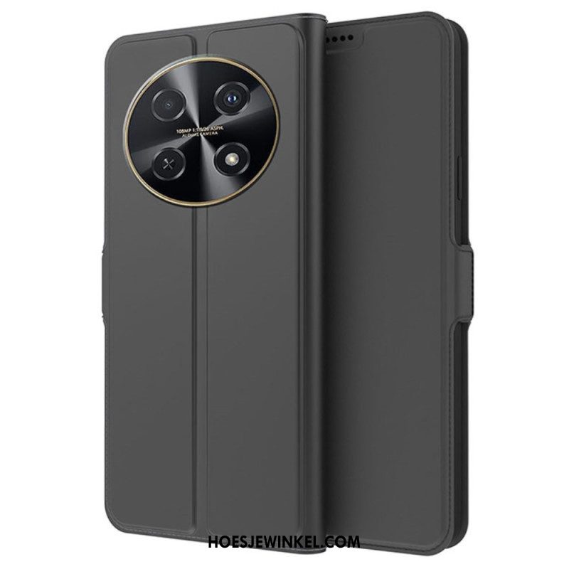 Flip Case Leren Huawei Nova 12i 4g-kaarthouder