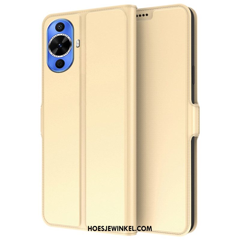 Flip Case Leren Huawei Nova 12s Ultrafijn