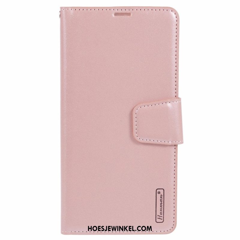 Flip Case Leren Oppo A98 5g Molenserie Hanman