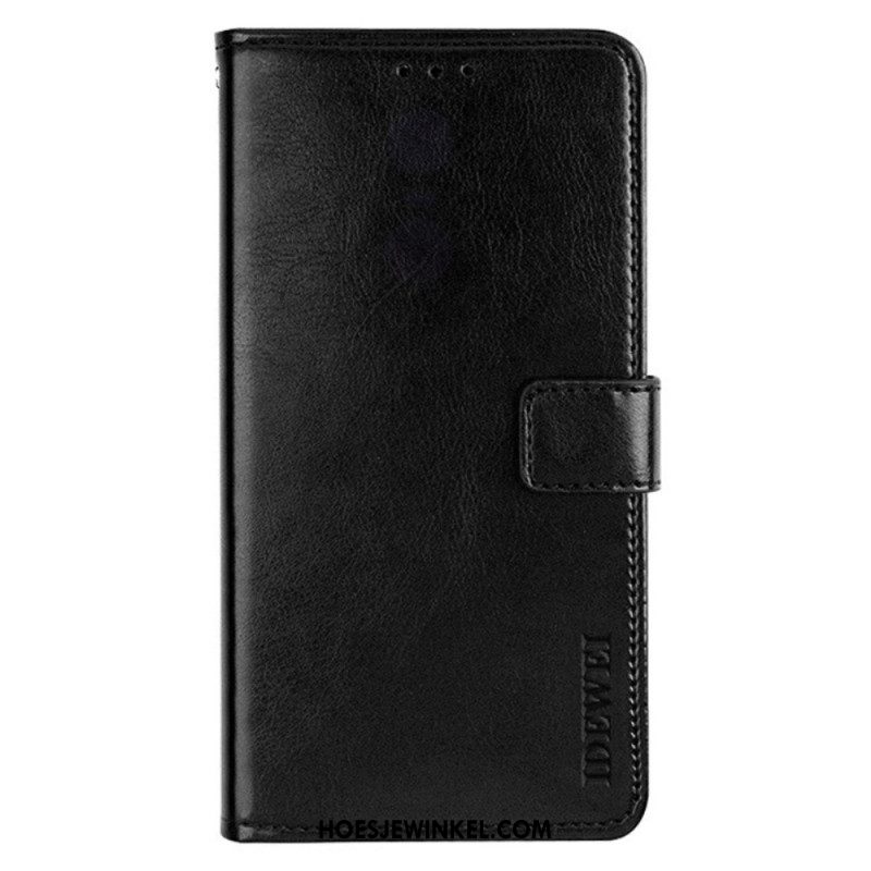 Flip Case Leren Oppo Reno 11f 5g Idewei Ledereffect