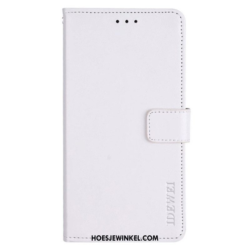 Flip Case Leren Oppo Reno 11f 5g Idewei Ledereffect