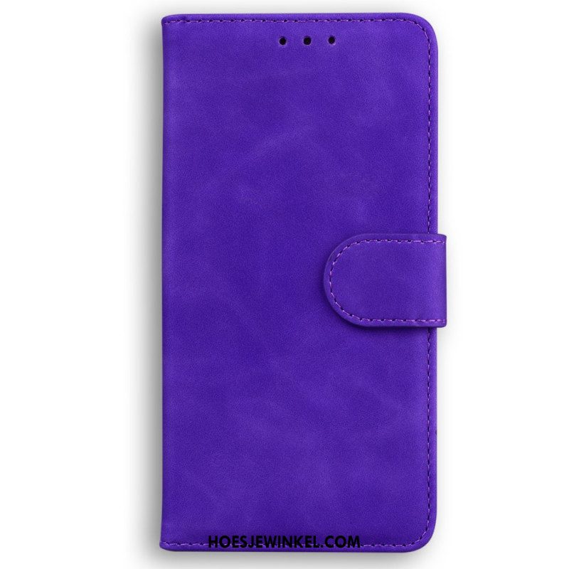 Flip Case Leren Oppo Reno 11f 5g Mat Leerstijl