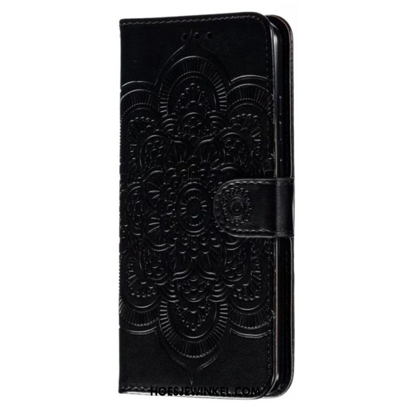 Flip Case Leren Samsung Galaxy A16 5g Mandala-bandpatroon