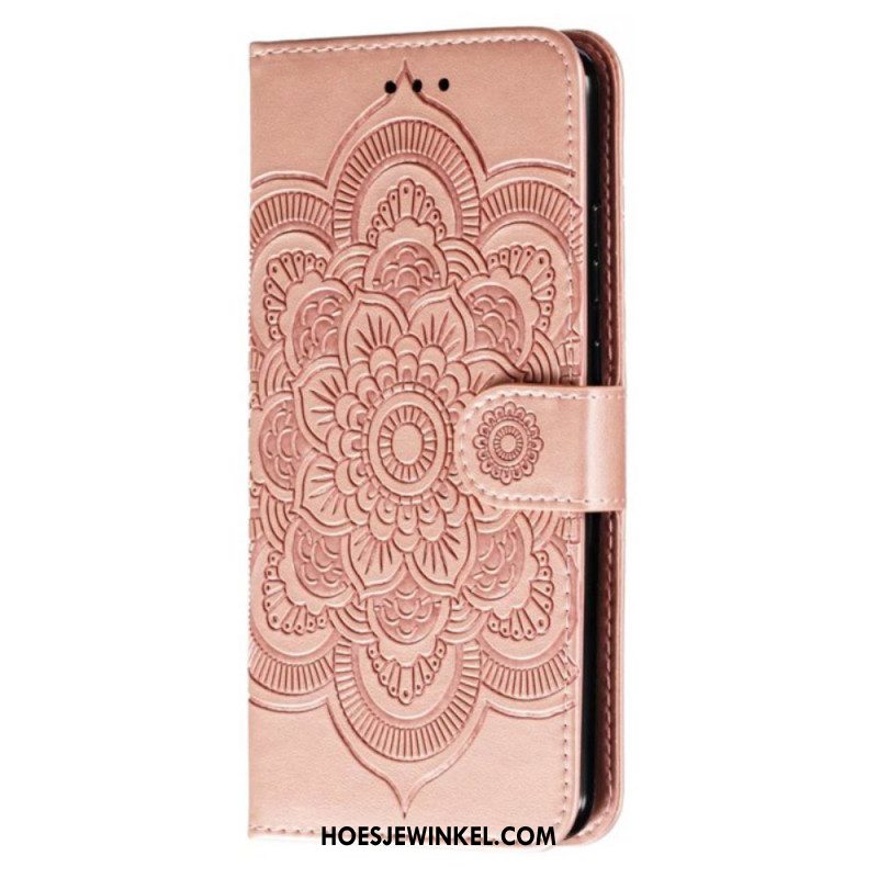 Flip Case Leren Samsung Galaxy A16 5g Mandala-bandpatroon