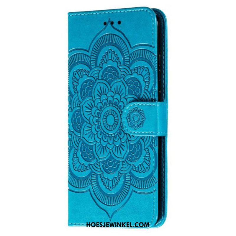 Flip Case Leren Samsung Galaxy A16 5g Mandala-bandpatroon