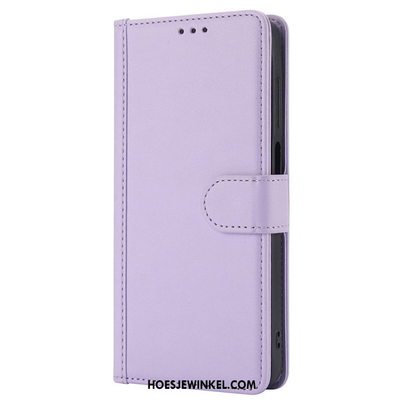 Flip Case Leren Samsung Galaxy A16 5g Portemonnee Met Riempje