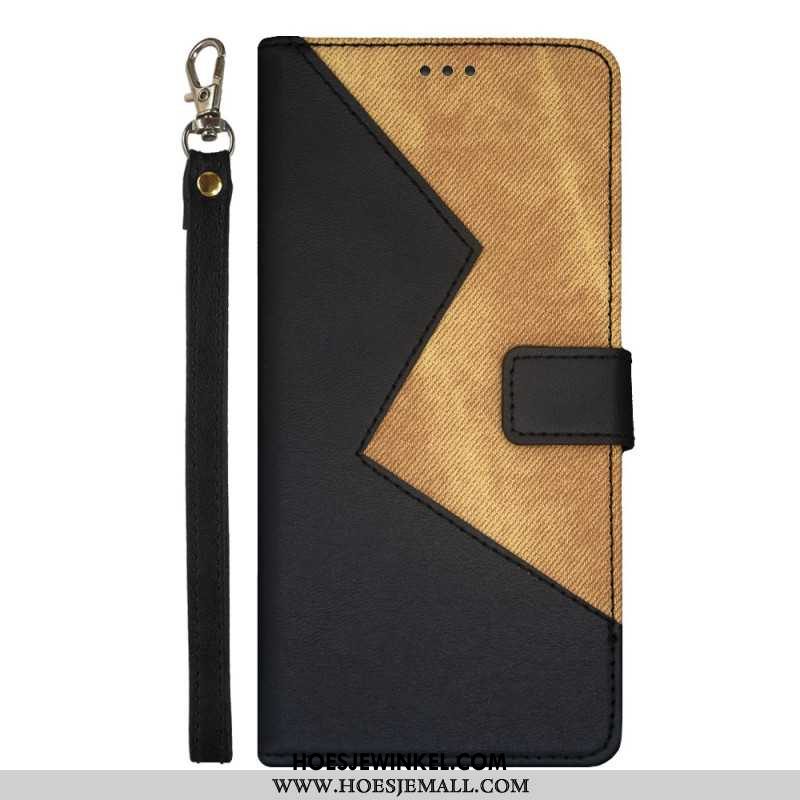 Flip Case Leren Samsung Galaxy A55 5g Idewei