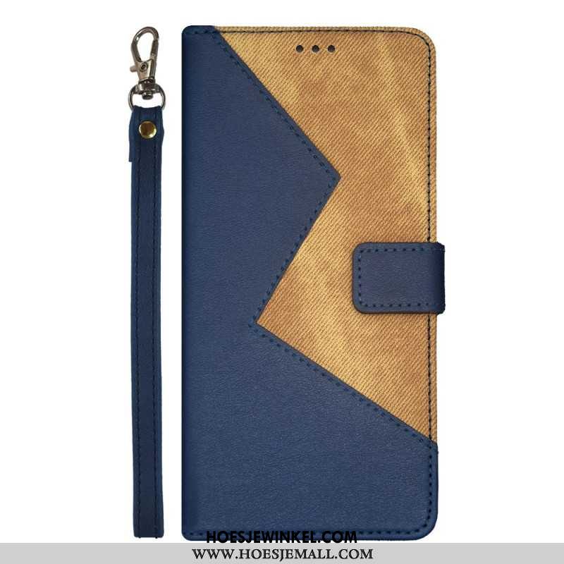 Flip Case Leren Samsung Galaxy A55 5g Idewei