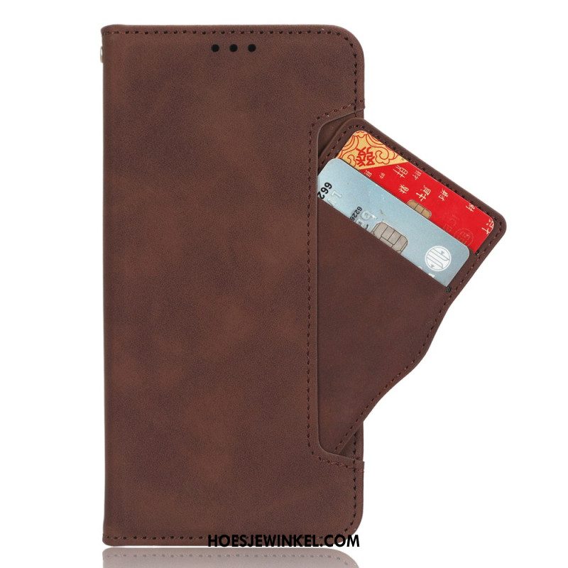 Flip Case Leren Samsung Galaxy M55 5g Multikaart