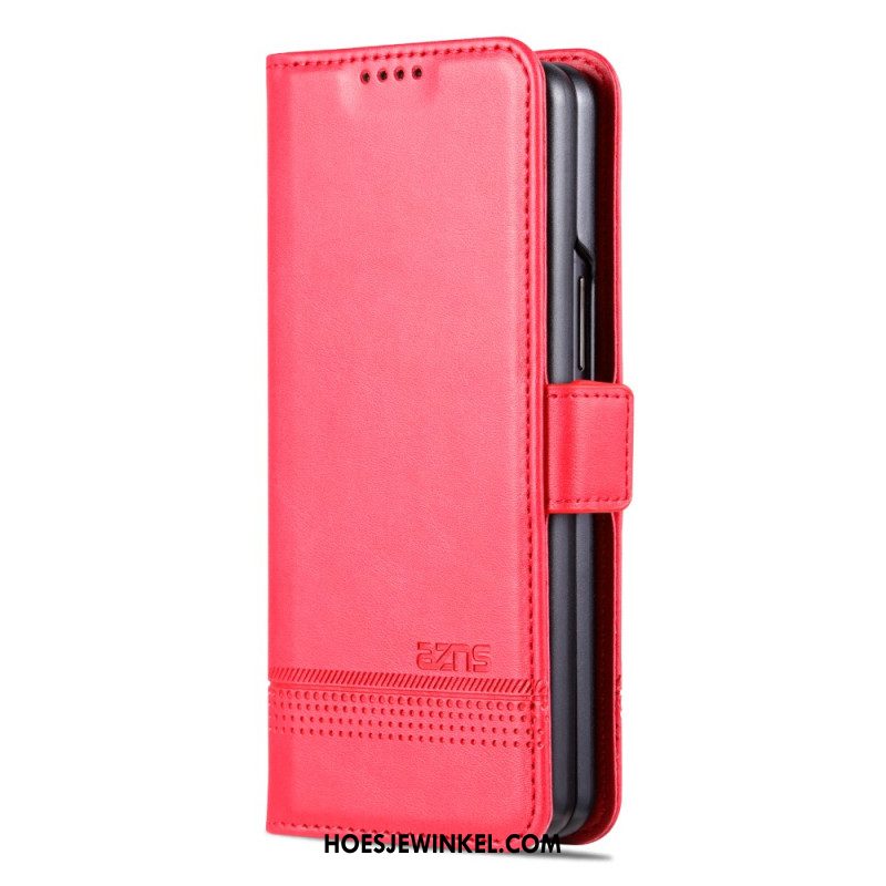 Flip Case Leren Samsung Galaxy Z Fold 5 Azns