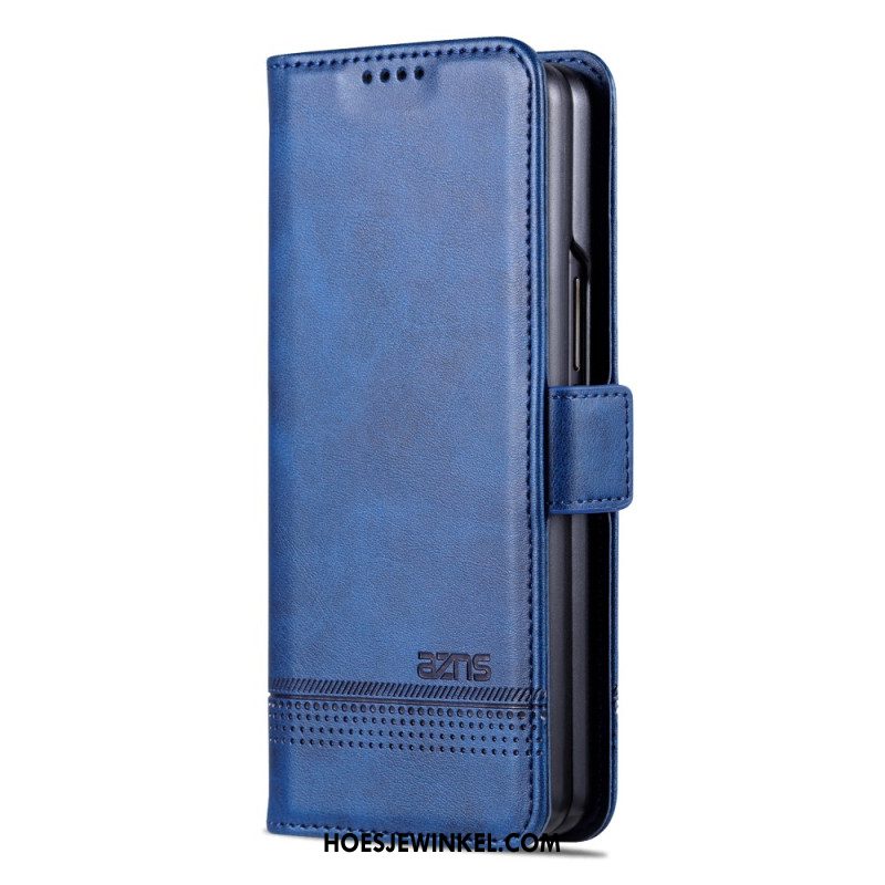 Flip Case Leren Samsung Galaxy Z Fold 5 Azns