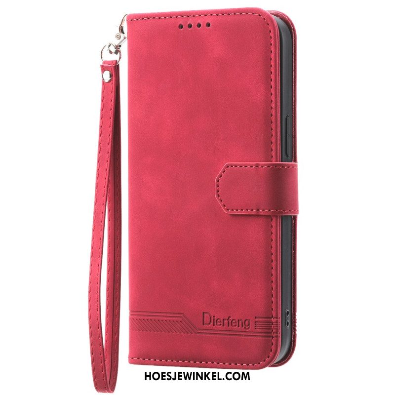 Flip Case Leren Samsung Galaxy Z Fold 6 Dierfeng