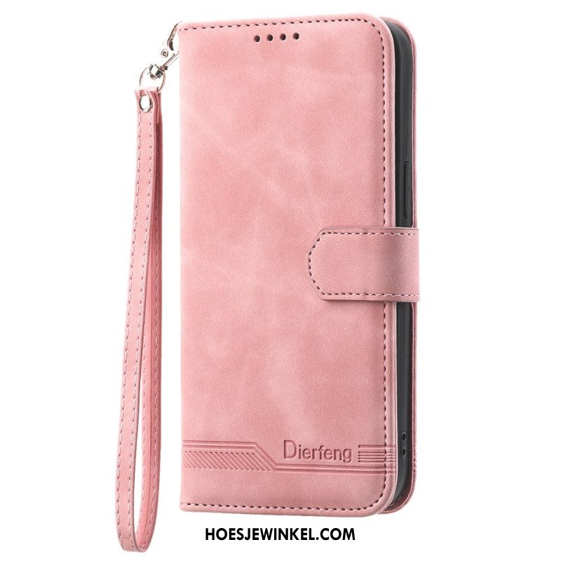 Flip Case Leren Samsung Galaxy Z Fold 6 Dierfeng