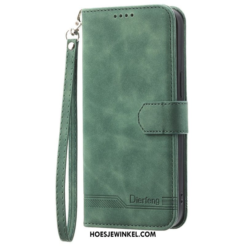 Flip Case Leren Samsung Galaxy Z Fold 6 Dierfeng