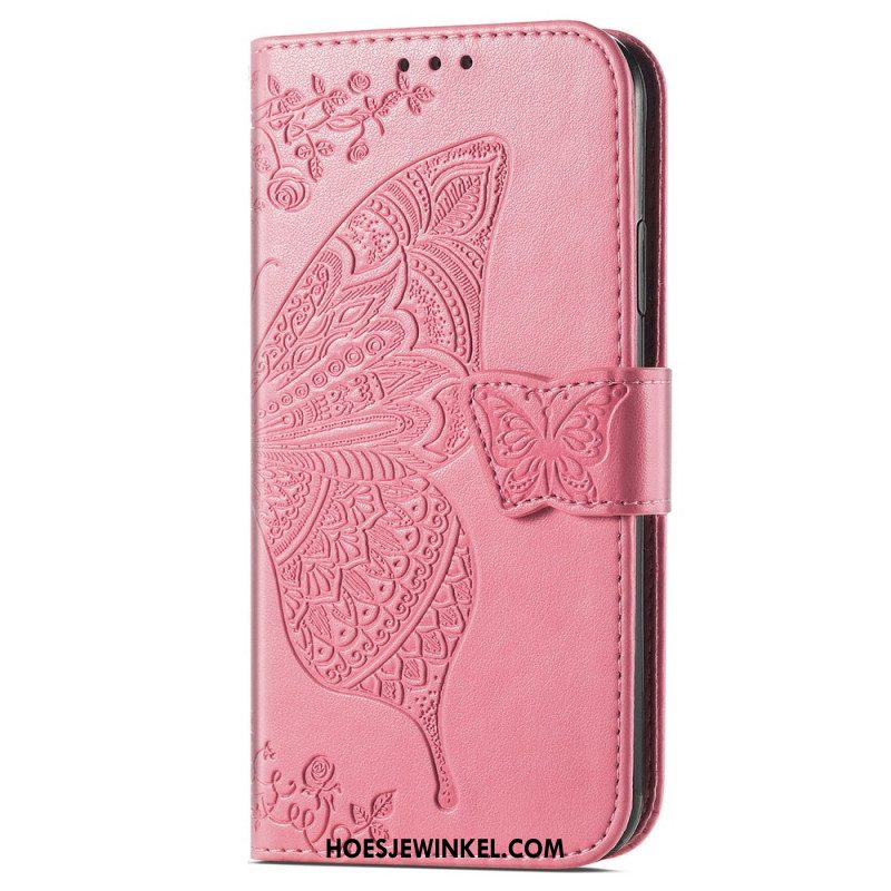 Flip Case Leren Sony Xperia 1 Vi Barokvlinder