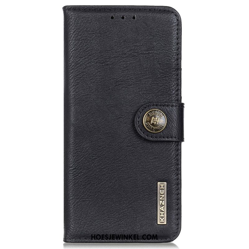 Flip Case Leren Xiaomi Redmi Note 13 4g Khazneh