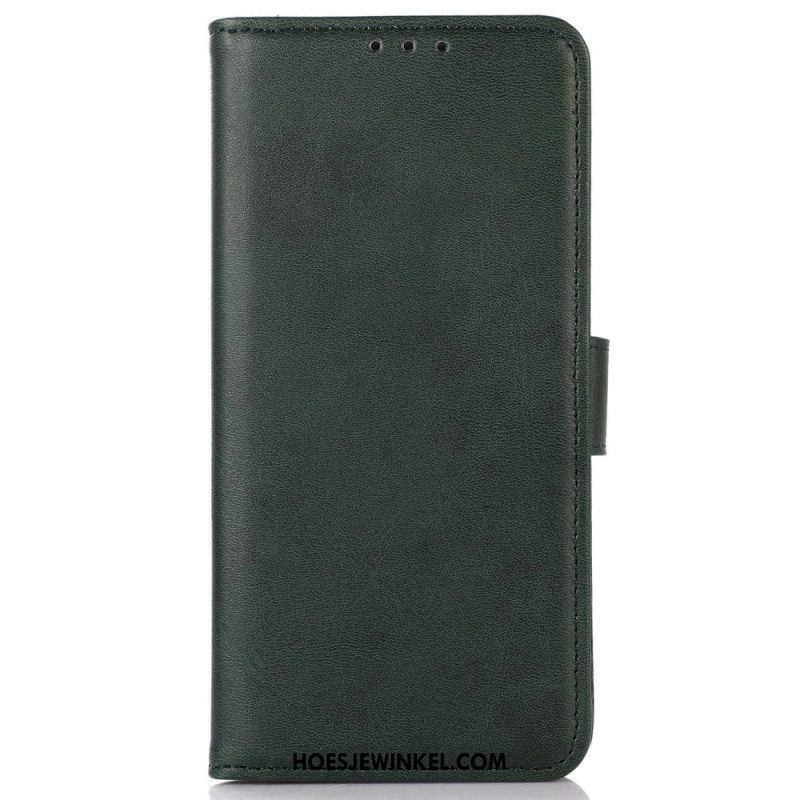 Flip Case Leren Xiaomi Redmi Note 13 4g Ledereffect