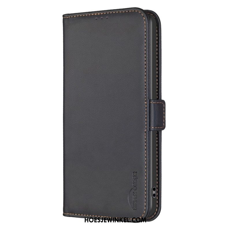 Flip Case Leren Xiaomi Redmi Note 13 Pro Plus 5g Binfen Kleur