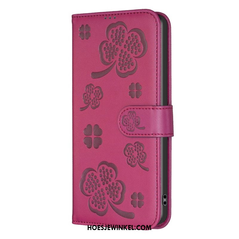 Flip Case Leren iPhone 16 Klavers