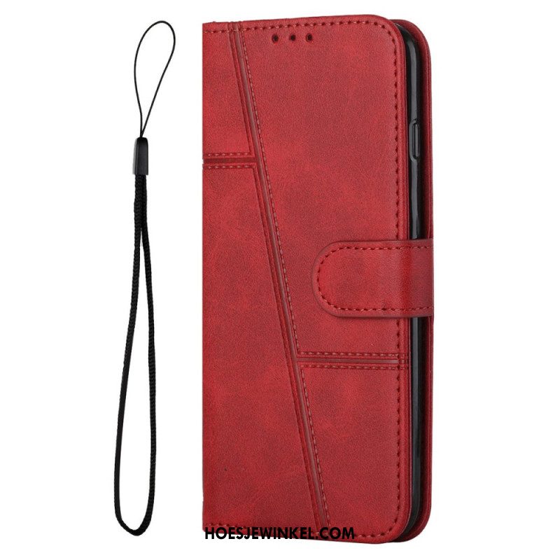 Flip Case Leren iPhone 16 Plus Zakelijk