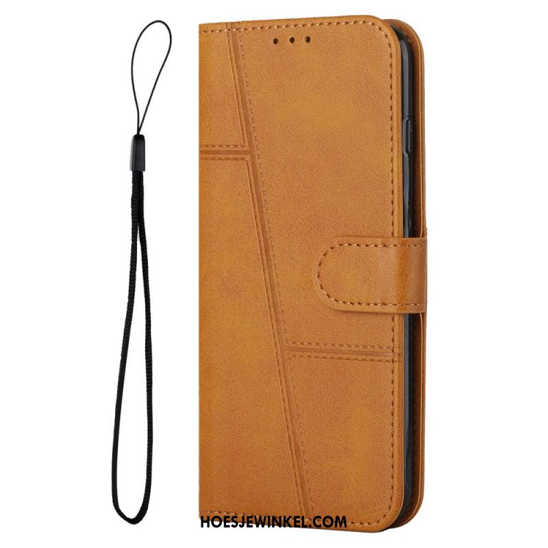 Flip Case Leren iPhone 16 Plus Zakelijk