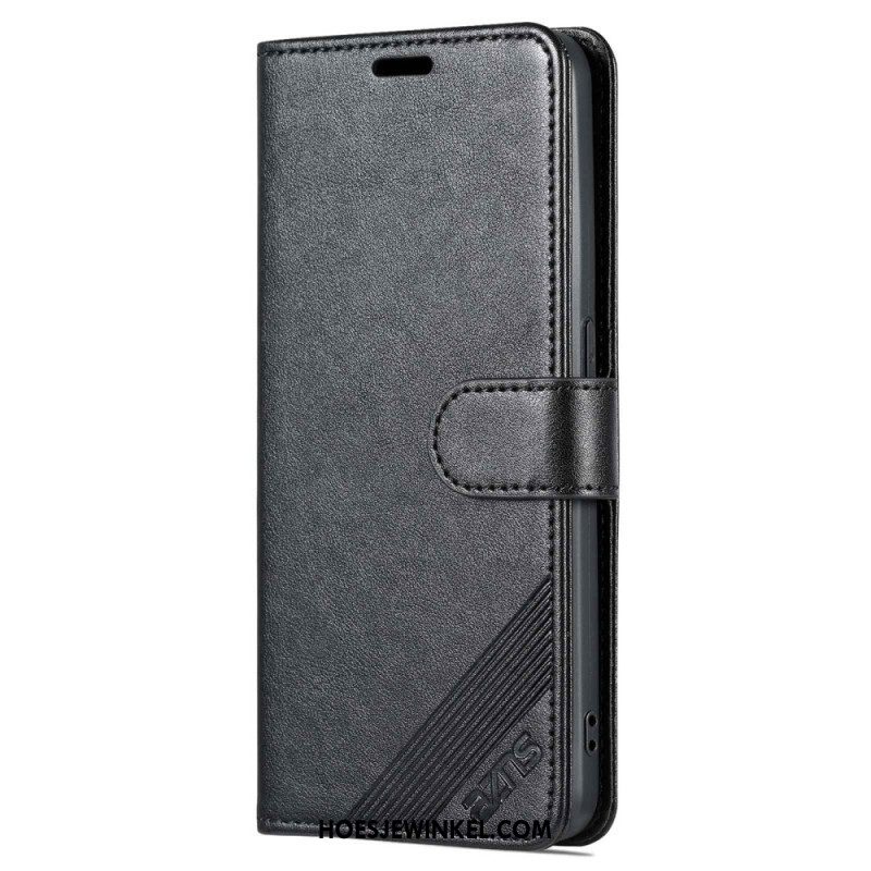 Flip Case voor Oppo Reno 8 Azns Kunstleer