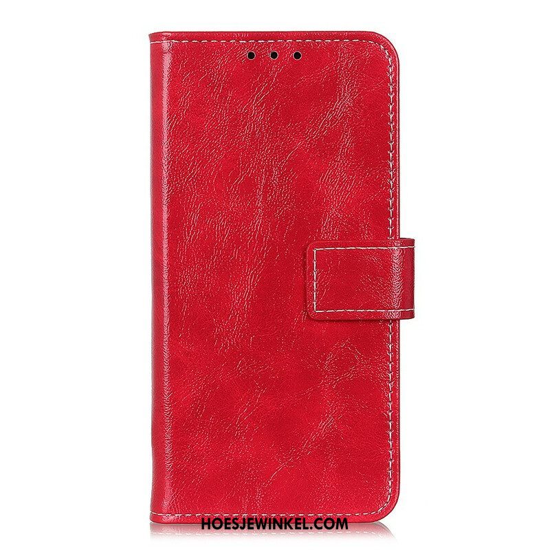 Flip Case voor Samsung Galaxy S20 Plus / S20 Plus 5G Glanzend En Naden