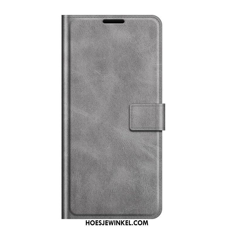 Flip Case voor Xiaomi Redmi Note 10 5G Leren Styling